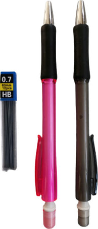 Confezione 2 Matite meccaniche con mine HB 0,7 Cancelleria e prodotti per ufficio/Penne matite scrittura e correzione/Matite/Portamine Scontolo.net - Potenza, Commerciovirtuoso.it