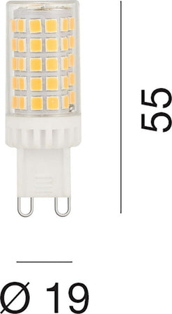 Confezione-20-Lampadine-Gea-Led-GLA360C-G9-LED-550LM-luce-diffusa
