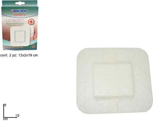 Confezione 2pz Cerotti Garzati Maxi Adesivi Con Garza Sterile Medicazione 9x10cm Salute e Bellezza > Cura della Persona Trade Shop italia - Napoli, Commerciovirtuoso.it