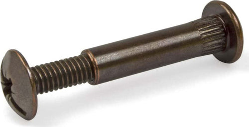 CONFEZIONE-4-PEZZI---DISTANZIALI-Ø8MM---LUNGHEZZA-30/55MM---FILETTO-M6---IN-FERRO-BRONZATO