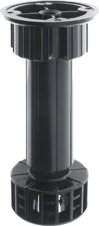 CONFEZIONE-4-PIEDINI-DA-CUCINA-ATTACCO-INTEGRATO-REGOLABILI-BIANCHI-O-NERI-D28H150