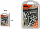 Confezione 5 Viti Vite Con Dadi M8 X 25 Mm Accessori Bricolage Minuteria Casa, arredamento e bricolage > Bricolage e fai da te > Minuteria Trade Shop italia - Napoli, Commerciovirtuoso.it