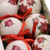 CONFEZIONE 6 PALLINE NATALIZIE PER ALBERO DI NATALE DECORAZIONI CON SCATOLA  Trade Shop italia - Napoli, Commerciovirtuoso.it