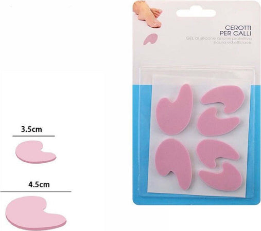 Confezione 6 Pz Cerotti Per Calli Silicone Protezione Cura Piedi 2 Misure 53493a Salute e Bellezza > Cura della Persona > Solette per Scarpe Trade Shop italia - Napoli, Commerciovirtuoso.it