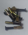 CONFEZIONE-8-PEZZI---VITI-A-TESTA-PIANA-SVASATA-CON-ESAGONO-INCASSATO-Ø8MMx50---CON-BUSSOLA---IN-FERRO-BRONZATO
