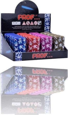 Confezione-Box-20-Pz-Accendini-Elettronici-Ricaricabili-Capsule-Leaves