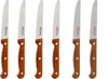 Confezione coltelli Tavola 6 pz. Acciaio Inox 6 Coltello Lama dentata acciaio inox 420 coltelli da tavola L'Orchidea - Siderno, Commerciovirtuoso.it
