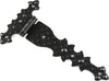 CONFEZIONE-DA-1-PEZZO---CERNIERA-RUSTICA-PIANA-IN-FERRO-MARTELLATO-182X92MM---COLORE-NERO