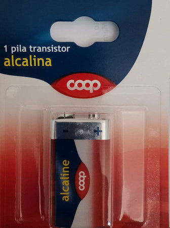 Confezione da 1 pila Transistor 9V 6LR61 alcalina Coop Elettronica/Pile e caricabatterie/Pile monouso Scontolo.net - Potenza, Commerciovirtuoso.it