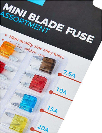 Confezione Da 10 Pezzi Mini Fusibili Assortiti Per Auto Camion Barca Camper Auto e Moto/Parti per auto/Fusibili/Fusibili piatti Trade Shop italia - Napoli, Commerciovirtuoso.it