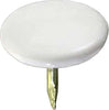 CONFEZIONE-DA-100-PEZZI---PUNTINE-DA-DISEGNO---COPERTURA-IN-PLASTICA-COLORE-BIANCO