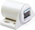 CONFEZIONE-DA-2-PEZZI---CHIUSURE-MAGNETICHE-DA-APPLICARE-REGOLABILI---FORZA-6KG---IN-PLASTICA-COLORE-BIANCO