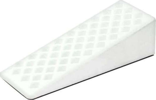 CONFEZIONE-DA-2-PEZZI---FERMAPORTA-ADESIVO-A-CUNEO---IN-PLASTICA---COLORE-BIANCO