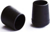 CONFEZIONE-DA-2-PEZZI---PUNTALI-TONDI-AVVOLGENTI-PER-ESTERNO-MOBILI-Ø32MM---IN-GOMMA-COLORE-NERO