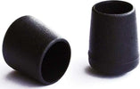 CONFEZIONE-DA-2-PEZZI---PUNTALI-TONDI-AVVOLGENTI-PER-ESTERNO-MOBILI-Ø32MM---IN-GOMMA-COLORE-NERO