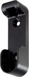 CONFEZIONE-DA-2-PEZZI---SUPPORTO-PER-TUBO-OVALE-30x15MM---IN-ZAMA-NERA