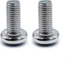 CONFEZIONE-DA-2-PEZZI---VITI-M6x25-CON-FISSAGGIO-A-SOFFITTO-PER-SUPPORTO-TUBI-ARMADIO---IN-ACCIAIO