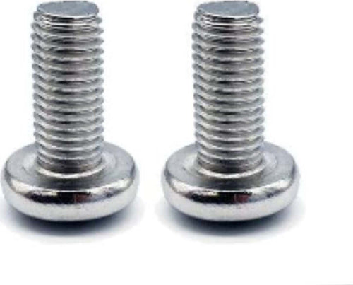 CONFEZIONE-DA-2-PEZZI---VITI-M6x25-CON-FISSAGGIO-A-SOFFITTO-PER-SUPPORTO-TUBI-ARMADIO---IN-ACCIAIO