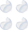 CONFEZIONE-DA-4-PEZZI---PARASPIGOLI-IN-SILICONE-ADESIVI-TRASPARENTI-Ø25MMx4MM-**