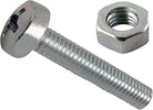 CONFEZIONE-DA-5-PEZZI---VITI-METRICHE-A-TESTA-CILINDRICA-CON-DADO-6X30MM---IN-ACCIAIO-ZINCATO