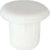 CONFEZIONE-DA-6-PEZZI---TAPPI-PER-CHIUSURA-FORI-10MM---IN-PLASTICA-BIANCA