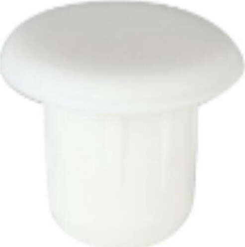CONFEZIONE-DA-6-PEZZI---TAPPI-PER-CHIUSURA-FORI-10MM---IN-PLASTICA-BIANCA