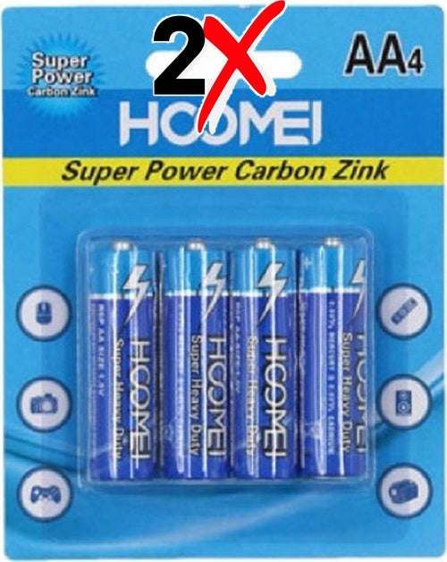 Confezione Da 8 Batterie Pile Stilo Super Power Zinco Aa 1,5v Super Potenti Casa, arredamento e bricolage > Materiale Elettrico > Batterie e Pile Trade Shop italia - Napoli, Commerciovirtuoso.it