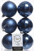 Confezione di 6 palline di Natale 8 cmmBlu notte Casa e cucina/Decorazioni per interni/Addobbi e decorazioni per ricorrenze/Decorazioni natalizie/Addobbi e decorazioni/Palle e palline Scontolo.net - Potenza, Commerciovirtuoso.it
