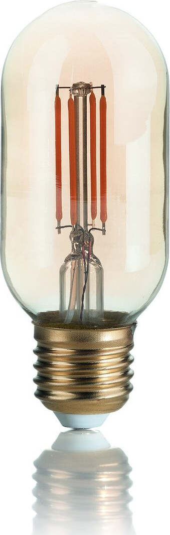 Confezione-lampadina-ID-VINTAGE-E27-4W-LED-300LM-2200°K-vetro-ambra-bombato-cilindro-retrò-luce-caldissima-interno
