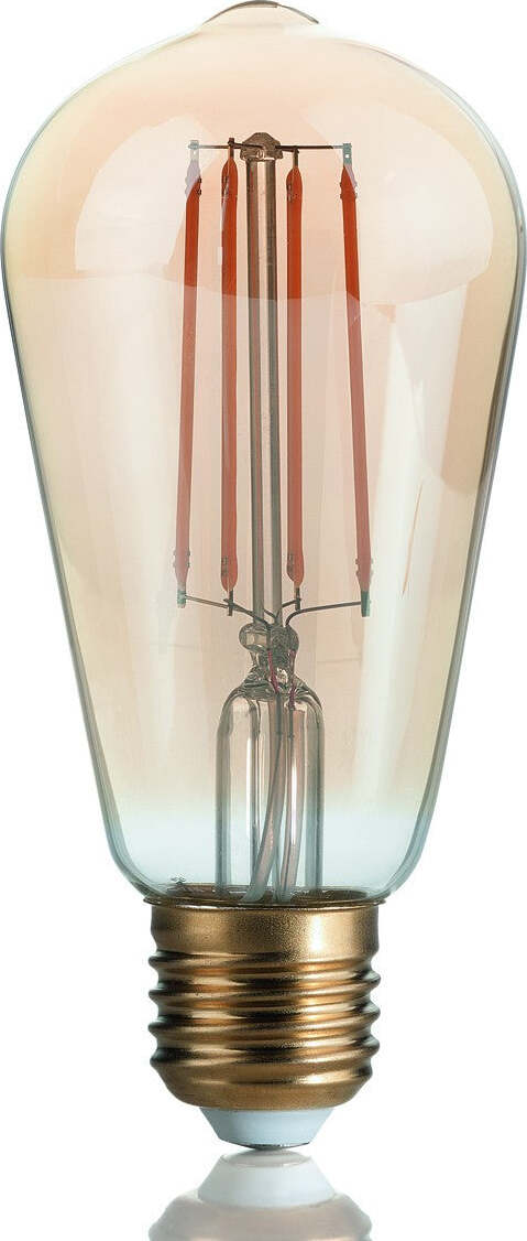 Confezione-lampadina-ID-VINTAGE-E27-CONO-4W-LED-300LM-2200°K-vetro-ambra-luce-caldissima-interno