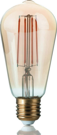 Confezione-lampadina-ID-VINTAGE-E27-CONO-4W-LED-300LM-2200°K-vetro-ambra-luce-caldissima-interno