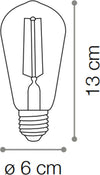 Confezione-lampadina-ID-VINTAGE-E27-CONO-4W-LED-300LM-2200°K-vetro-ambra-luce-caldissima-interno