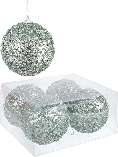 Confezione palline per albero di natale in polistirolo color Christie Verde Casa e cucina/Decorazioni per interni/Addobbi e decorazioni per ricorrenze/Decorazioni natalizie/Addobbi e decorazioni/Palle e palline MagiediNatale.it - Altamura, Commerciovirtuoso.it