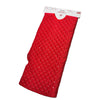 Copri base rosso con paillettes tondo da Ø 120 cm per albero di Natale
