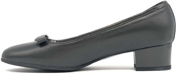 CONFORT Décolleté nappa e camoscio grigio