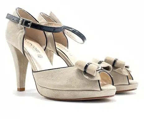 CONFORT sandalo scamosciato beige