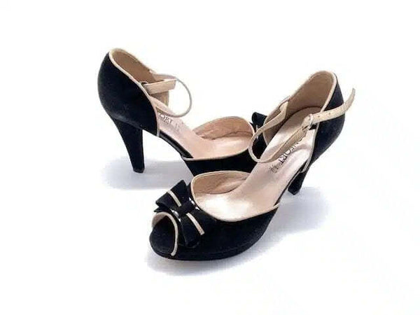 CONFORT sandalo scamosciato nero