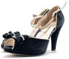 CONFORT sandalo scamosciato nero