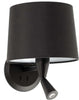 CONGA Lampada da parete con lettore nera/nera Illuminazione/Illuminazione per interni/Illuminazioni per pareti/Applique Led Mall Home - Napoli, Commerciovirtuoso.it