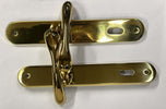 CONMETALL---MANIGLIA-ERIKA-SU-PLACCA-Q8/90-CON-MOLLA-ORO-LUCIDO