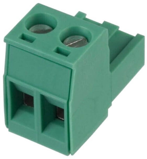 Connettore 2 Poli Femmina Ad Innesto Passo 5,08Mm Cadel 14709001