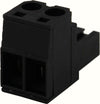 Connettore-2-via-pcb-passo-5,08-maschio-portafemmina-dritto-per-scheda-Weidmuller