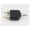 Connettore Adattatore Audio Splitter 2 Rca Maschio Ad Aux 3,5 Mm Maschio C-049