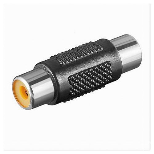 Connettore Adattatore Audio Video Accoppiatore Rca Femmina A Rca Femmina C-068