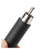 Connettore Adattatore Cavo Audio Stereo Spina Rca A Presa Aux Da 6,5 mm C-067