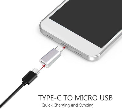 CONNETTORE ADATTATORE CONVERTITORE DA USB-C TIPO C TYPE-C A MICRO USB MICROUSB  Trade Shop italia - Napoli, Commerciovirtuoso.it