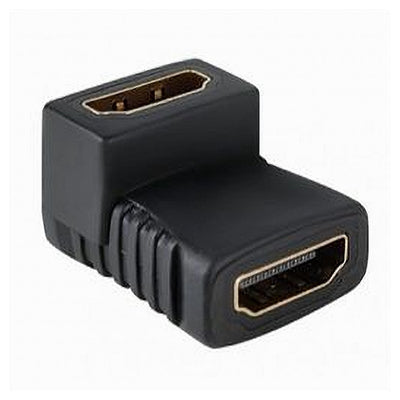 Connettore Adattatore Prolunga Video Per Tv Hdmi Femmina A Hdmi Femmina 90° C-089