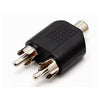 Connettore Adattatore Splitter A Y Audio 2 X Rca Maschio A Rca Femmina C-050