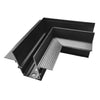 Connettore Angolare Per Binario Da Incasso Track Lights Magnetiche Dc 48v Nero Gf-201-l