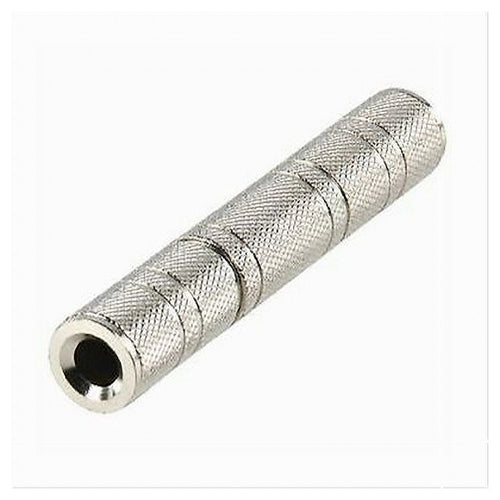 Connettore Aux 6.35mm Femmina/femmina Stereo Audio Adattatore Accoppiatore C-092